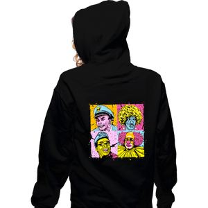 Secret_Shirts Zippered Hoodies, Unisex / Small / Black Living Color