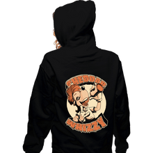 Load image into Gallery viewer, Daily_Deal_Shirts Zippered Hoodies, Unisex / Small / Black The Cheddar Whizzy
