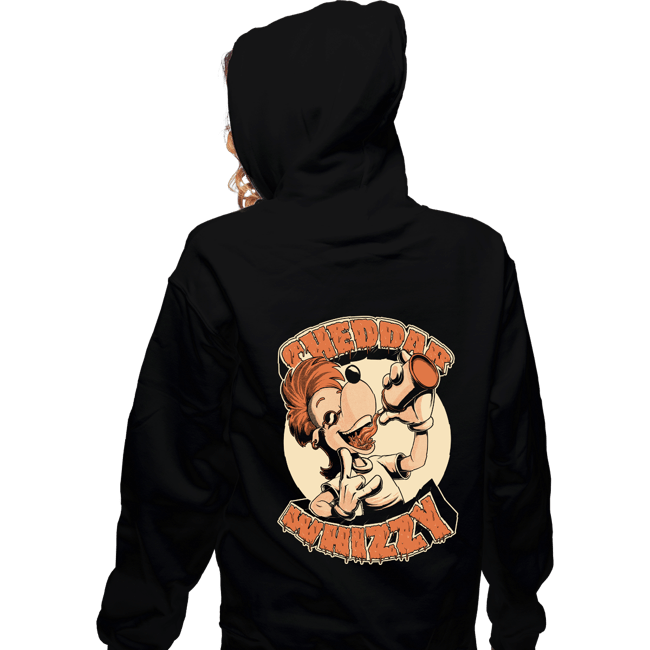 Daily_Deal_Shirts Zippered Hoodies, Unisex / Small / Black The Cheddar Whizzy