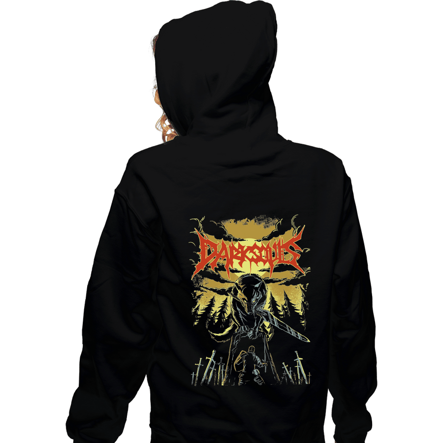 Shirts Pullover Hoodies, Unisex / Small / Black Dark Souls