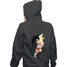Load image into Gallery viewer, Daily_Deal_Shirts Zippered Hoodies, Unisex / Small / Dark Heather Power God Of Sun
