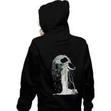 Load image into Gallery viewer, Shirts Zippered Hoodies, Unisex / Small / Black Love Beyond Death
