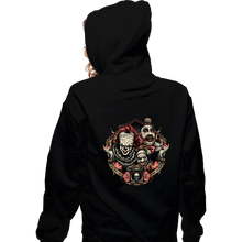 Load image into Gallery viewer, Daily_Deal_Shirts Zippered Hoodies, Unisex / Small / Black The Clowns
