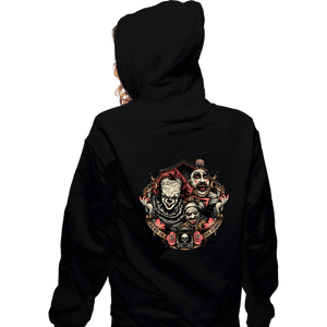 Daily_Deal_Shirts Zippered Hoodies, Unisex / Small / Black The Clowns