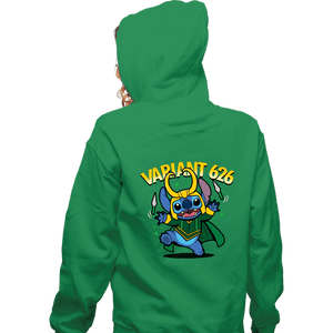 Shirts Zippered Hoodies, Unisex / Small / Irish Green Variant 626