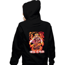 Load image into Gallery viewer, Shirts Zippered Hoodies, Unisex / Small / Black The Fire
