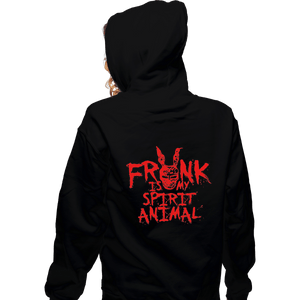 Shirts Zippered Hoodies, Unisex / Small / Black Frank Is My Spirit Animal