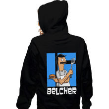 Load image into Gallery viewer, Shirts Zippered Hoodies, Unisex / Small / Black Belcher
