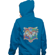 Load image into Gallery viewer, Shirts Zippered Hoodies, Unisex / Small / Royal Blue Super Princess Sisters
