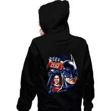 Load image into Gallery viewer, Daily_Deal_Shirts Zippered Hoodies, Unisex / Small / Black Burton&#39;s Heroes Club
