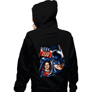 Daily_Deal_Shirts Zippered Hoodies, Unisex / Small / Black Burton's Heroes Club