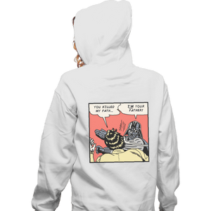 Shirts Zippered Hoodies, Unisex / Small / White I'M Your Father