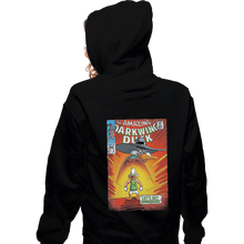 Load image into Gallery viewer, Shirts Zippered Hoodies, Unisex / Small / Black The Amazing Darkwing Duck
