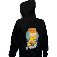 Load image into Gallery viewer, Shirts Pullover Hoodies, Unisex / Small / Black Bart Ukiyoe
