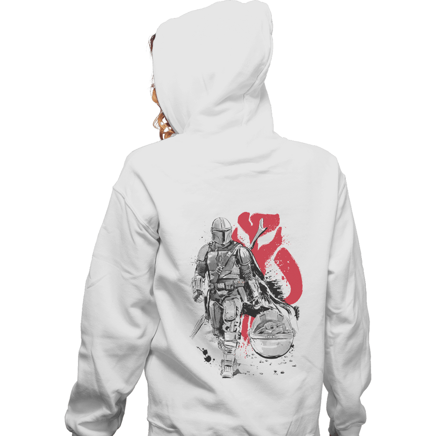 Shirts Pullover Hoodies, Unisex / Small / White Lone Hunter And Cub