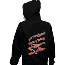 Load image into Gallery viewer, Daily_Deal_Shirts Zippered Hoodies, Unisex / Small / Black Knife Killers
