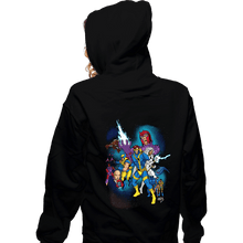 Load image into Gallery viewer, Secret_Shirts Zippered Hoodies, Unisex / Small / Black Mutant Wars
