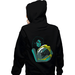 Shirts Zippered Hoodies, Unisex / Small / Black Ellen