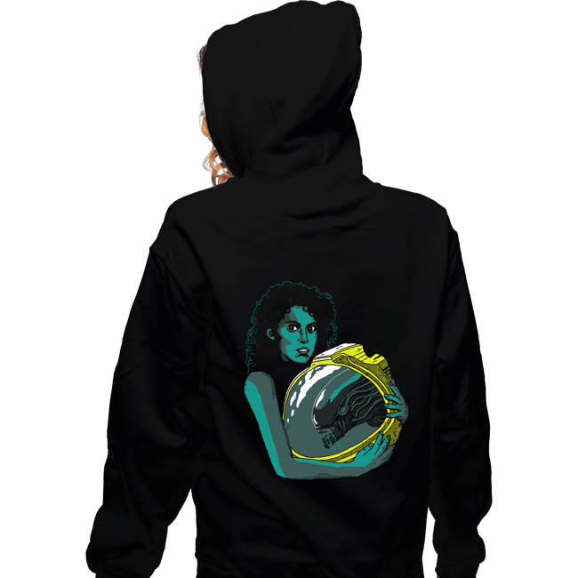 Shirts Zippered Hoodies, Unisex / Small / Black Ellen