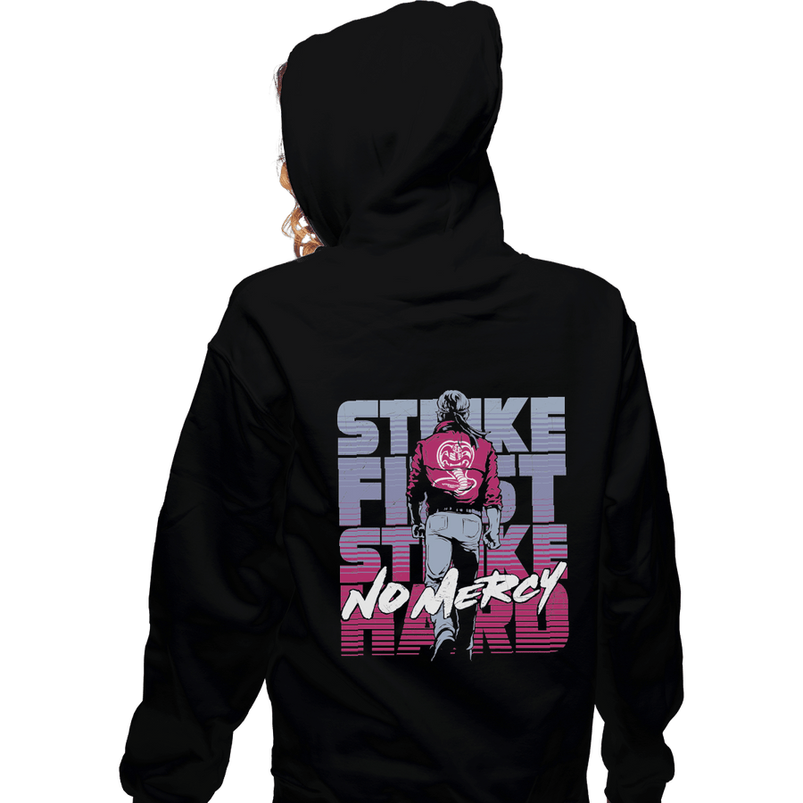 Shirts Zippered Hoodies, Unisex / Small / Black No Mercy