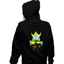 Load image into Gallery viewer, Daily_Deal_Shirts Zippered Hoodies, Unisex / Small / Black Spy
