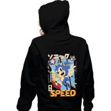 Load image into Gallery viewer, Daily_Deal_Shirts Zippered Hoodies, Unisex / Small / Black Top Speed
