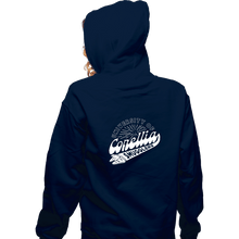 Load image into Gallery viewer, Secret_Shirts Zippered Hoodies, Unisex / Small / Navy corellia smugglers
