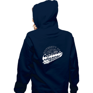 Secret_Shirts Zippered Hoodies, Unisex / Small / Navy corellia smugglers