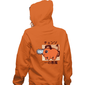 Shirts Zippered Hoodies, Unisex / Small / Red Cute Devil Dog Big Size