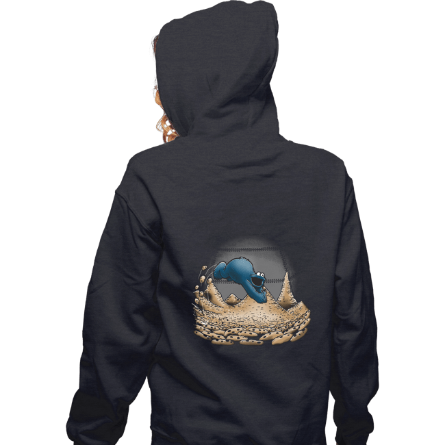 Daily_Deal_Shirts Zippered Hoodies, Unisex / Small / Dark Heather Cookies