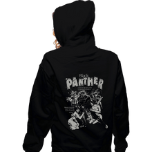 Load image into Gallery viewer, Shirts Zippered Hoodies, Unisex / Small / Black Black Panther

