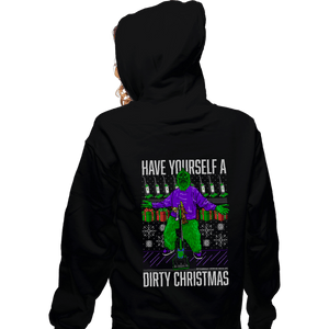 Daily_Deal_Shirts Zippered Hoodies, Unisex / Small / Black Ugly Mr Grouchy Sweater