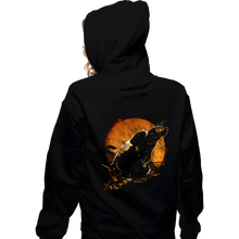 Load image into Gallery viewer, Shirts Zippered Hoodies, Unisex / Small / Black The Leaf On The Wind
