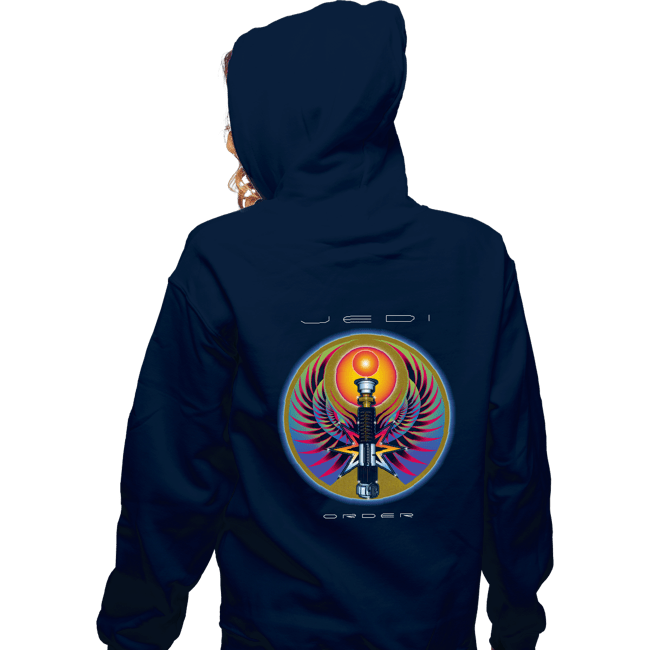 Daily_Deal_Shirts Zippered Hoodies, Unisex / Small / Navy Don't Stop Believin'