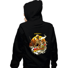 Load image into Gallery viewer, Daily_Deal_Shirts Zippered Hoodies, Unisex / Small / Black Harrison Hausen
