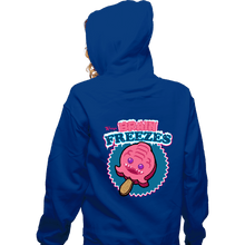 Load image into Gallery viewer, Daily_Deal_Shirts Zippered Hoodies, Unisex / Small / Royal Blue Krang&#39;s Brain Freezes
