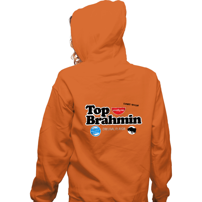 Daily_Deal_Shirts Zippered Hoodies, Unisex / Small / Red Top Brahmin
