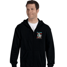 Load image into Gallery viewer, Daily_Deal_Shirts Zippered Hoodies, Unisex / Small / Black L&amp;T Tour &#39;22
