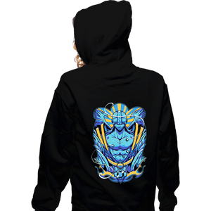 Shirts Zippered Hoodies, Unisex / Small / Black Angelmon