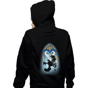 Shirts Zippered Hoodies, Unisex / Small / Black Heart Window