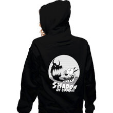 Load image into Gallery viewer, Shirts Zippered Hoodies, Unisex / Small / Black The Shadow of Courage
