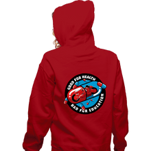 Load image into Gallery viewer, Secret_Shirts Zippered Hoodies, Unisex / Small / Red Capsule Pills
