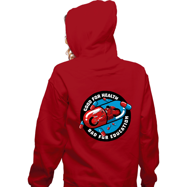 Secret_Shirts Zippered Hoodies, Unisex / Small / Red Capsule Pills