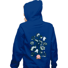 Load image into Gallery viewer, Shirts Zippered Hoodies, Unisex / Small / Royal Blue Hat Rack
