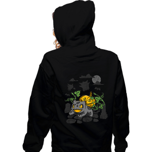 Secret_Shirts Zippered Hoodies, Unisex / Small / Black Bulb O Lantern