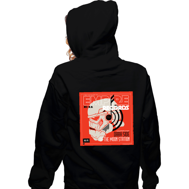 Secret_Shirts Zippered Hoodies, Unisex / Small / Black Empire Records