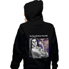 Load image into Gallery viewer, Shirts Zippered Hoodies, Unisex / Small / Black No Power Over Me
