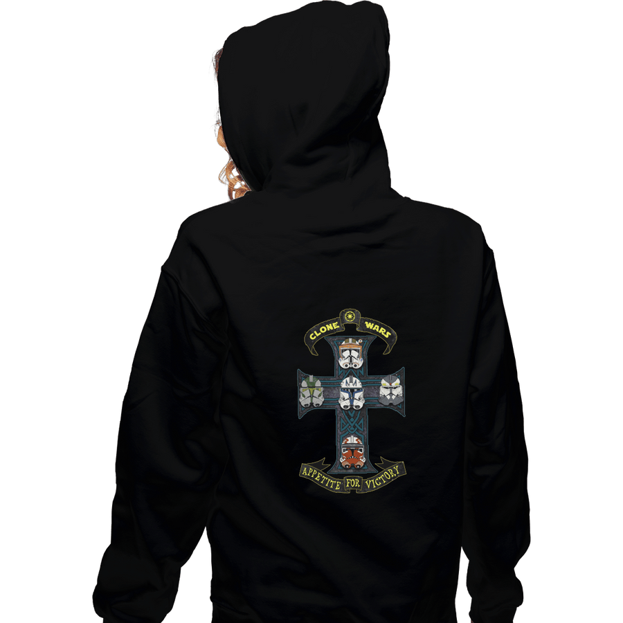 Shirts Pullover Hoodies, Unisex / Small / Black Appetite For Victory
