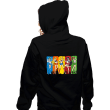 Load image into Gallery viewer, Daily_Deal_Shirts Zippered Hoodies, Unisex / Small / Black The Sailor Scouts

