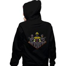Load image into Gallery viewer, Daily_Deal_Shirts Zippered Hoodies, Unisex / Small / Black Ghost Rangers
